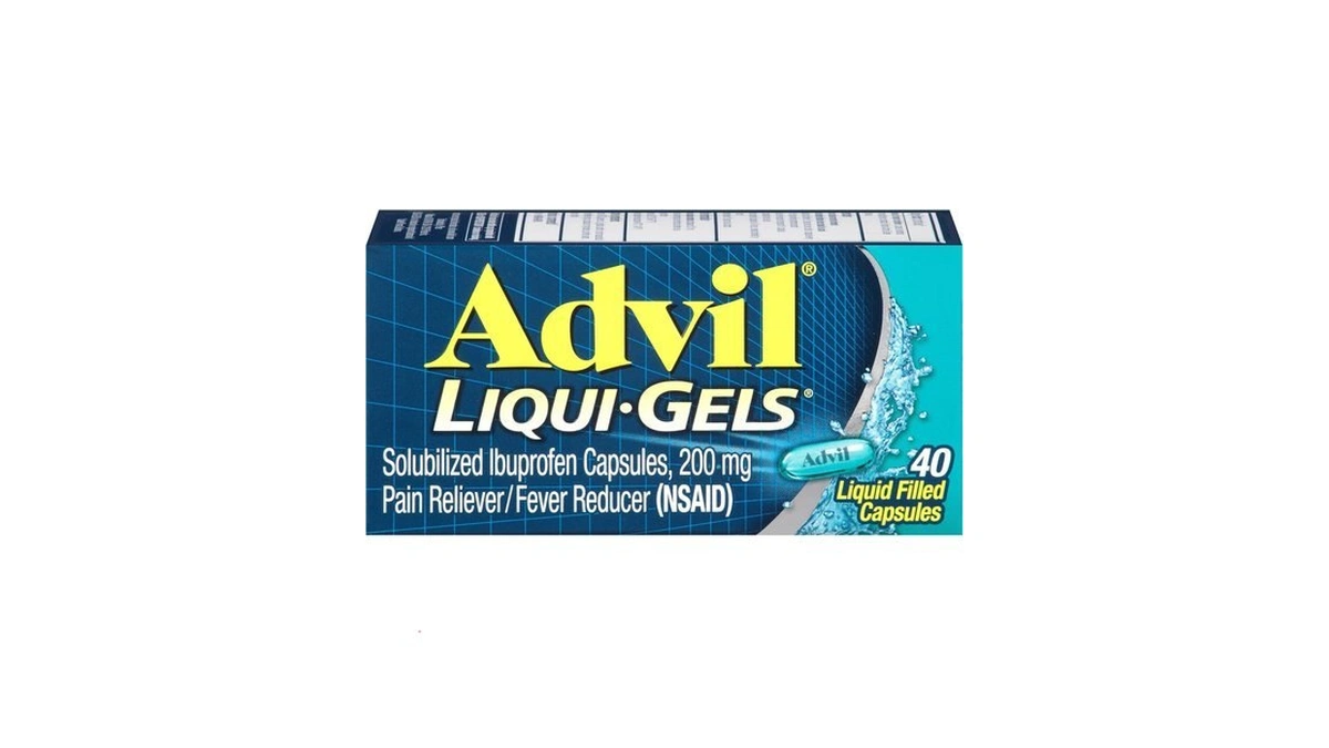 Advil Liqui-gels, Ibuprofen 200mg, Pain Relief, 40 Capsules