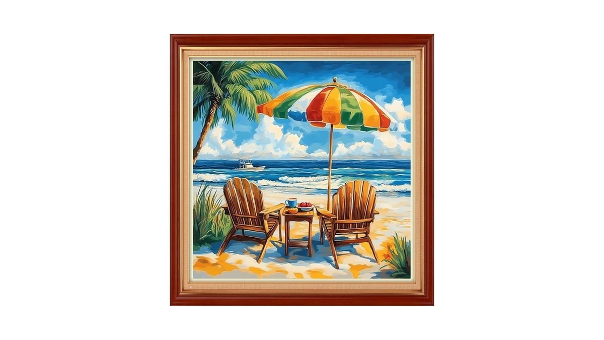 Joyhoor Stamped Cross Stitch Kits For Beginners Needlepoint Kits For