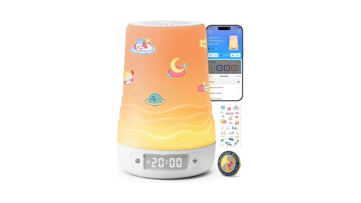 Mewaii White Noise Sound Machine, Newborn Baby Gifts, 100 Soothing