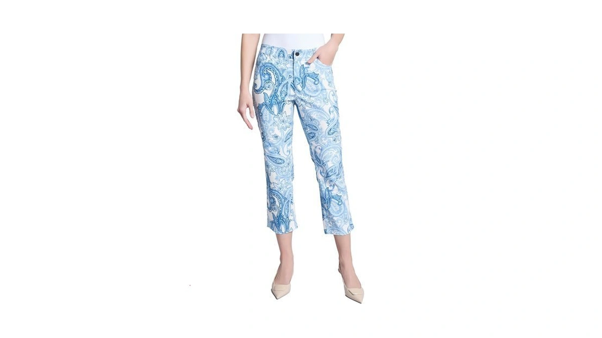 Jones New York Fly Front Lexington Straight Ankle