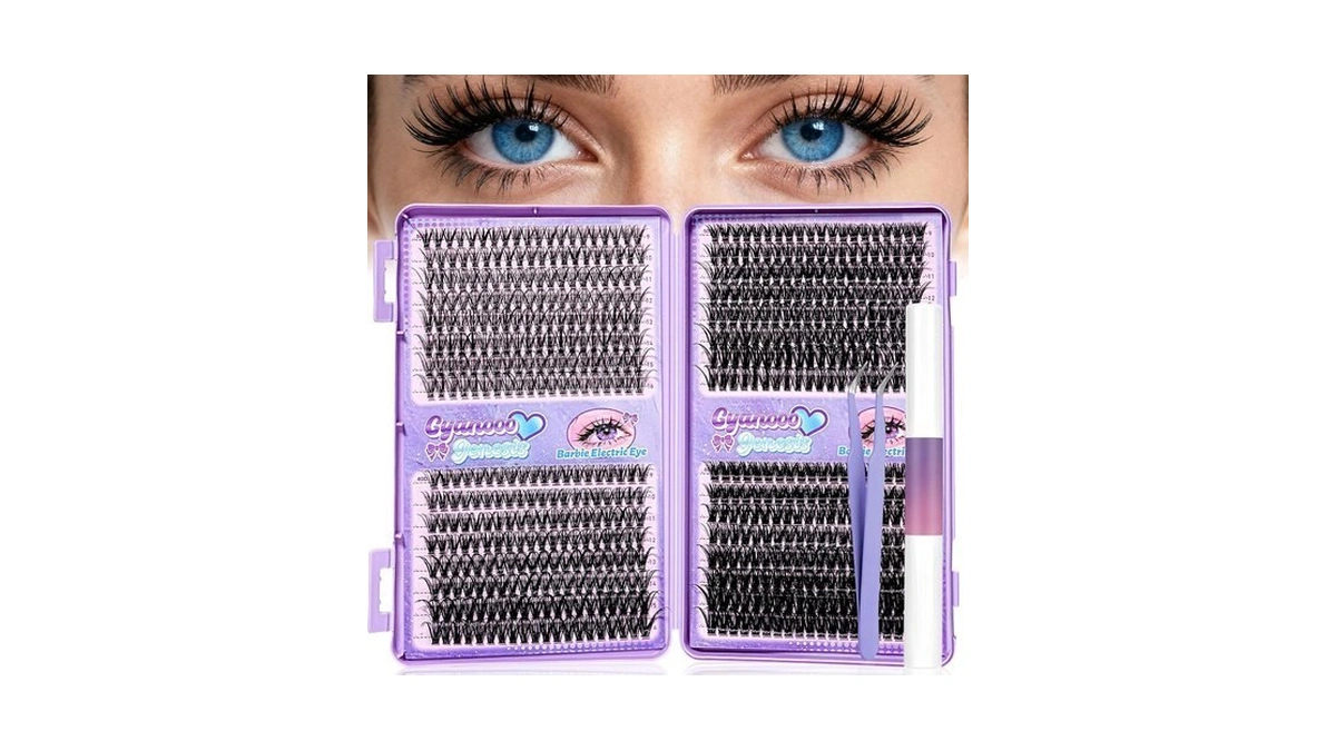 640pcs Eyelash Clusters 9-16mm 30d+40d+50d+60d D Curl Soft Lightweight Fluffy