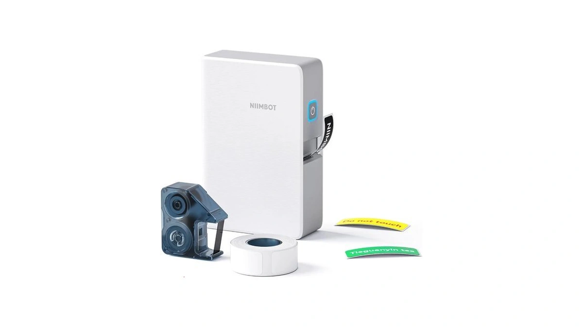 Niimbot N1 Label Maker With Tape, Portable Bluetooth Label Printer,