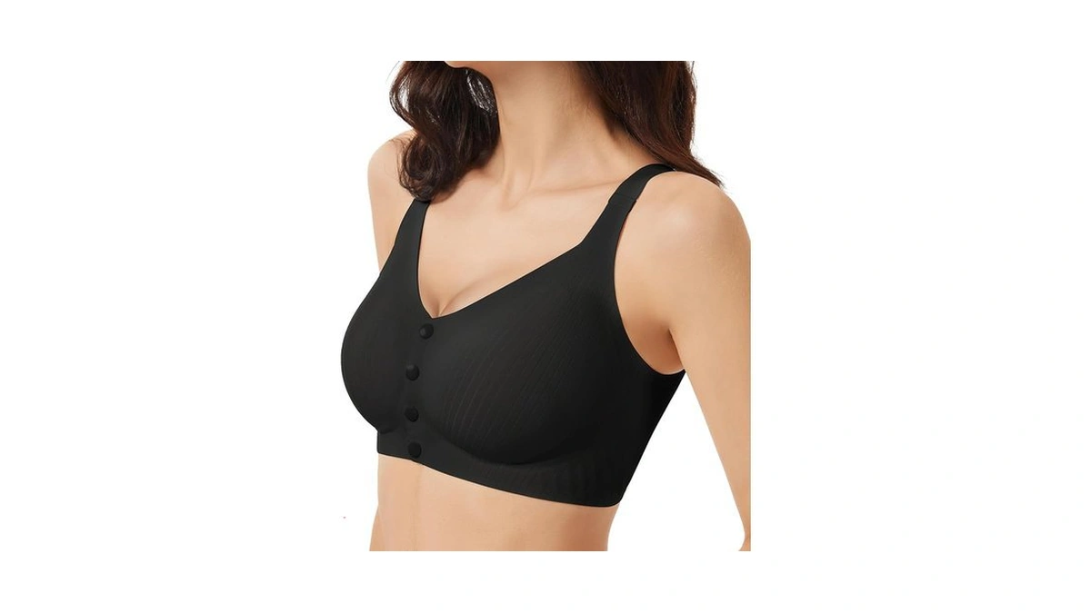 Gailife Jelly Front Closure Bras For Women Wireless No Underwire