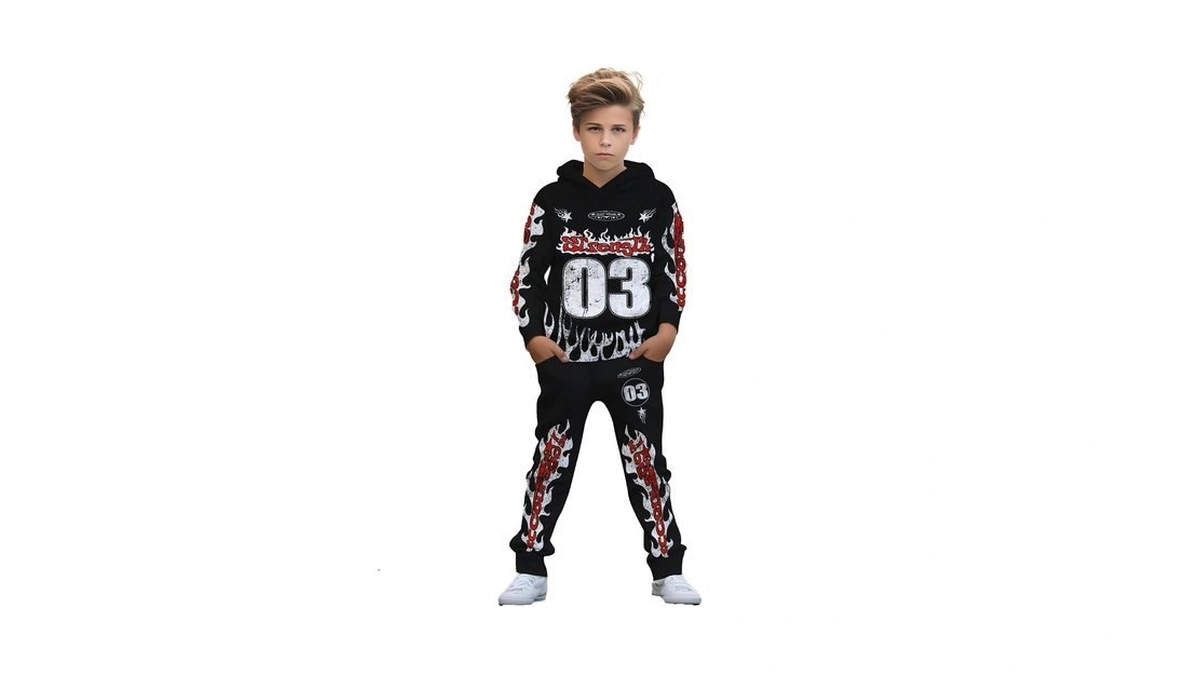 Boys' Clothing Sets, 2-piece Hoodie & Pants Outfits For Boys