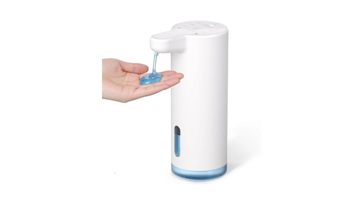 Seawah Automatic Soap Dispenser Touchless(upgrade Auto & Manual Dual Modes),quiet