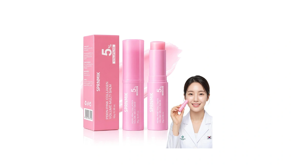 Pdrn Pink Collagen Volume Multi Balm Stick, K-beauty Skin Booster