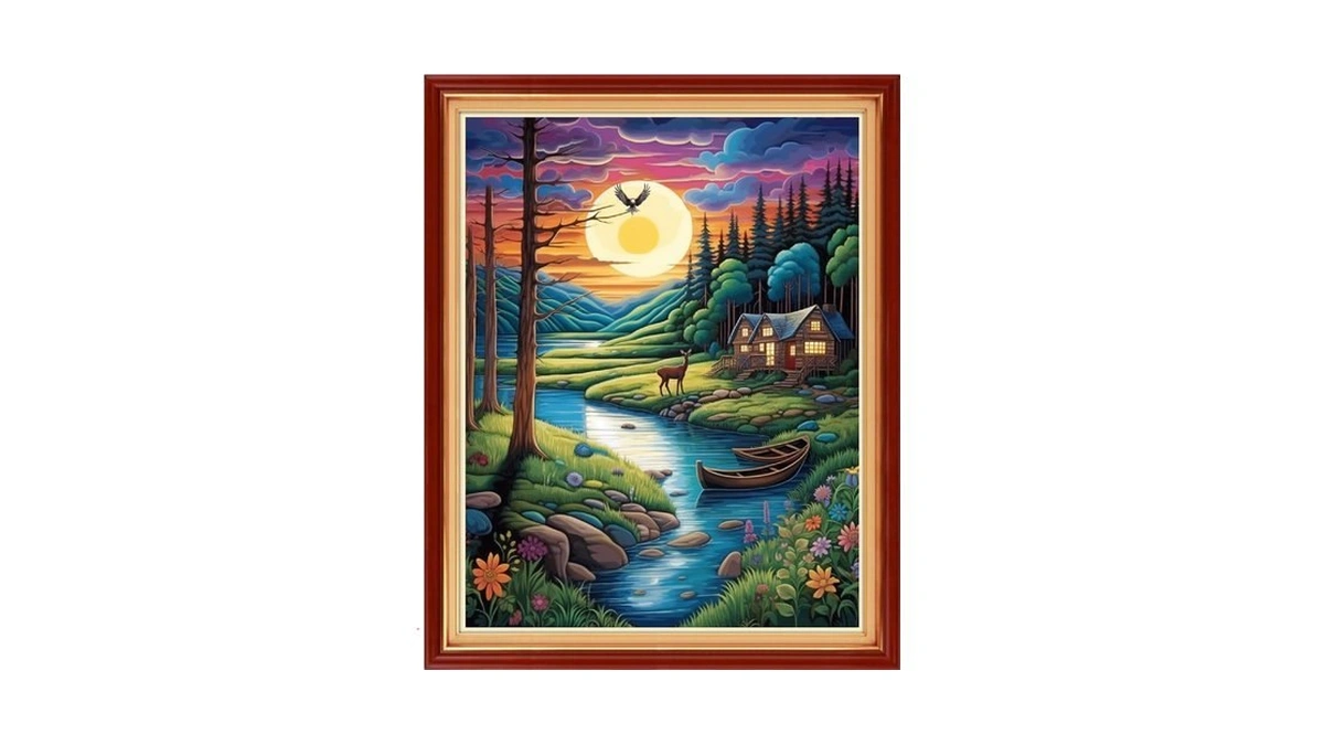 Funxvoot Stamped Cross Stitch Kits Beginners Full Range Of Embroidery