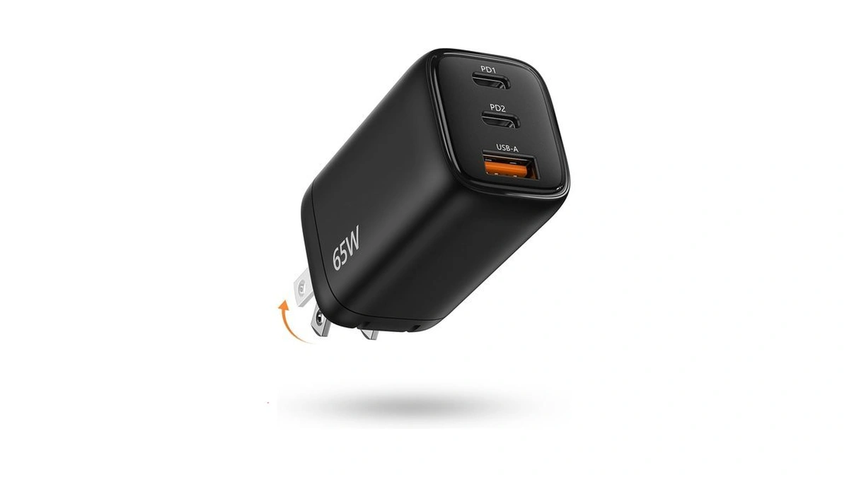 Tecknet 65w Usb C Charger, Pocket-sized Type C Fast Charger