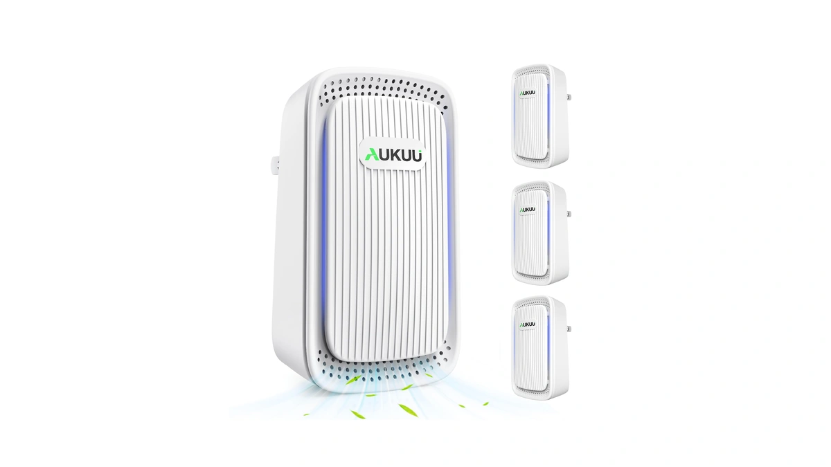 Air Ionizers 4 Pack - Plug In Mini Air Purifiers