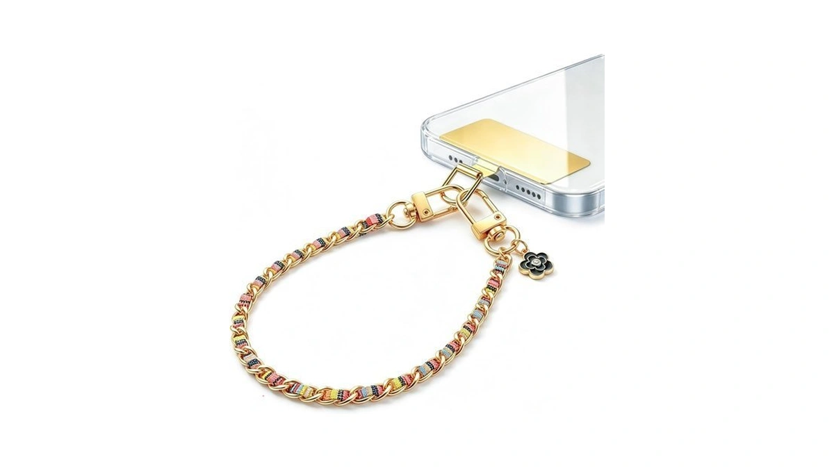 Colorful Woven Phone Wrist Strap, Phone Lanyard And Handbag Strap