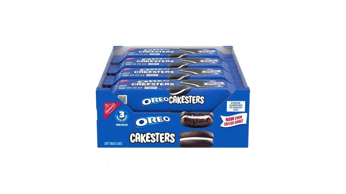 Oreo Cakesters Soft Snack Cakes, 8-3.03 Oz Snack Packs