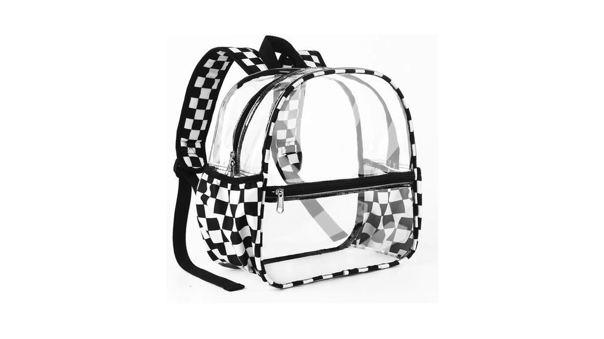 Fomaris Clear Mini Backpack For Stadium Events 12x6x12