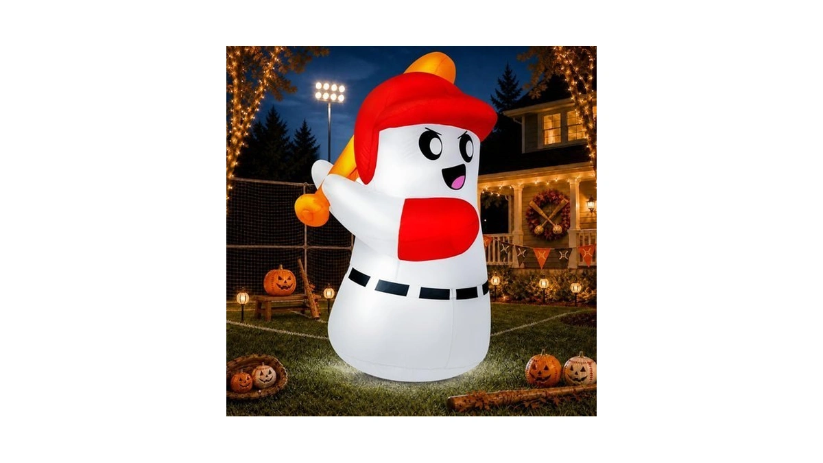 Zukakii Halloween Inflatables Decoration Halloween Ghost Batter