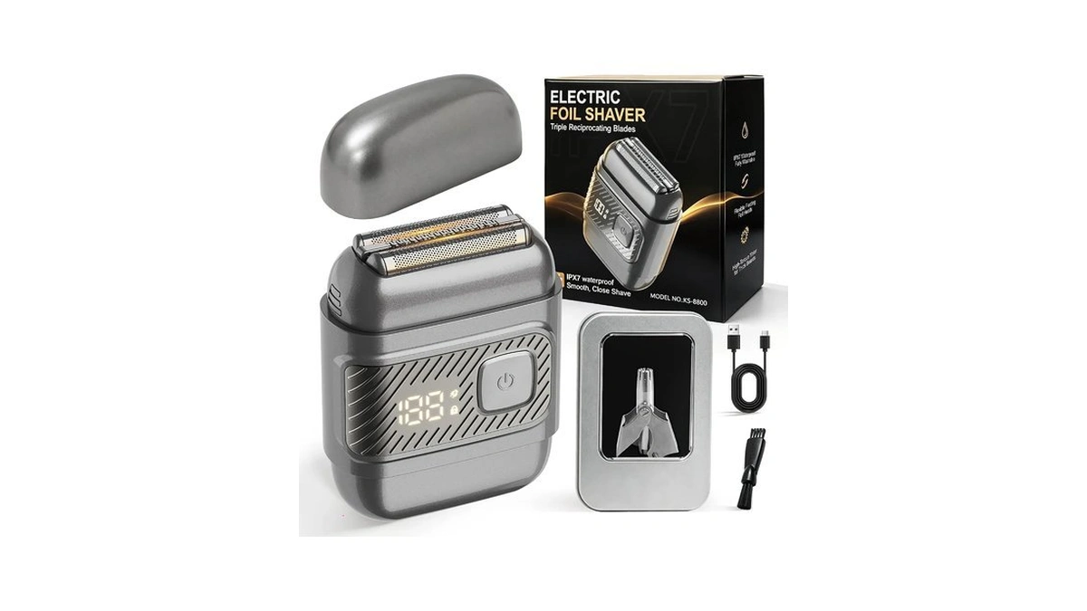 Electric Foil Shavers For Men, Mini Electric Razor For Men's