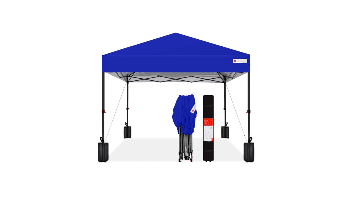 Best Choice Products 10x10 Pop Up Canopy Tent, Ez Setup,