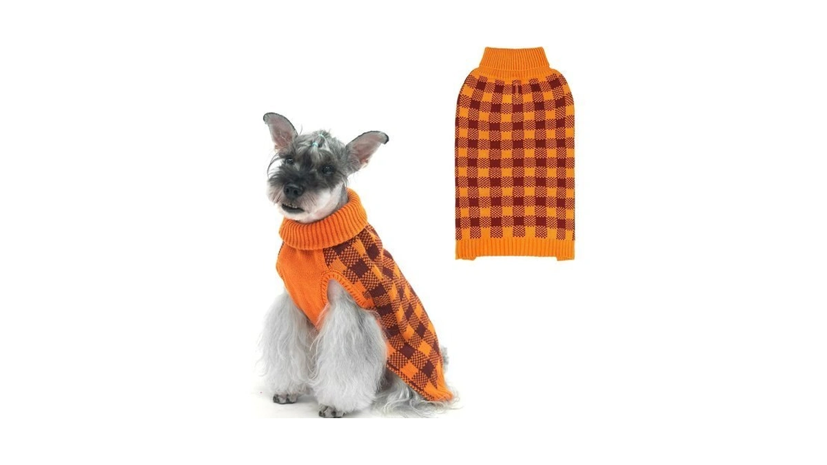 Pupteck Dog Sweaters For Large Medium Small Dogs - Fall