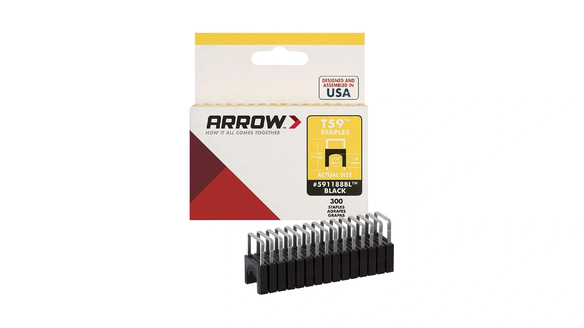 Arrow 591188 Genuine T59 Steel 1/4-inch By 5/16 Crown Width