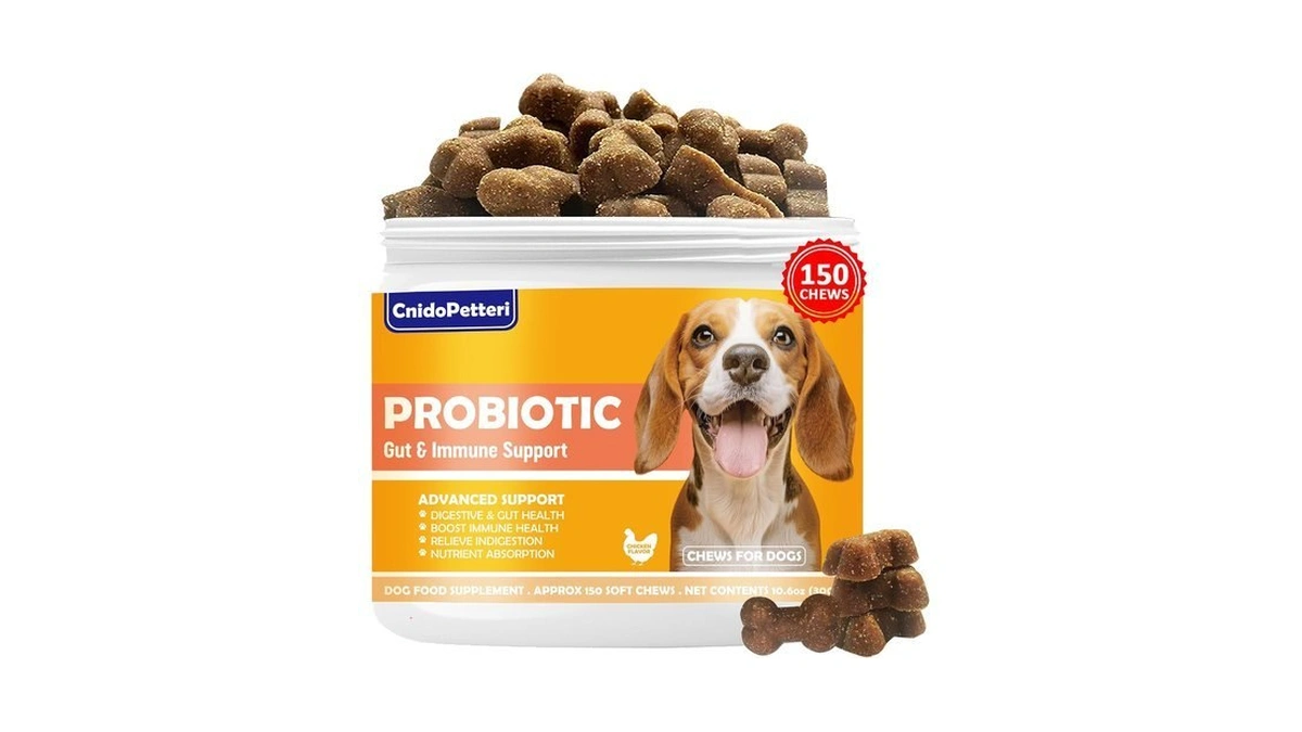 Probiotics For Dogs - Chicken Flavor Soft Chews, 150 Count