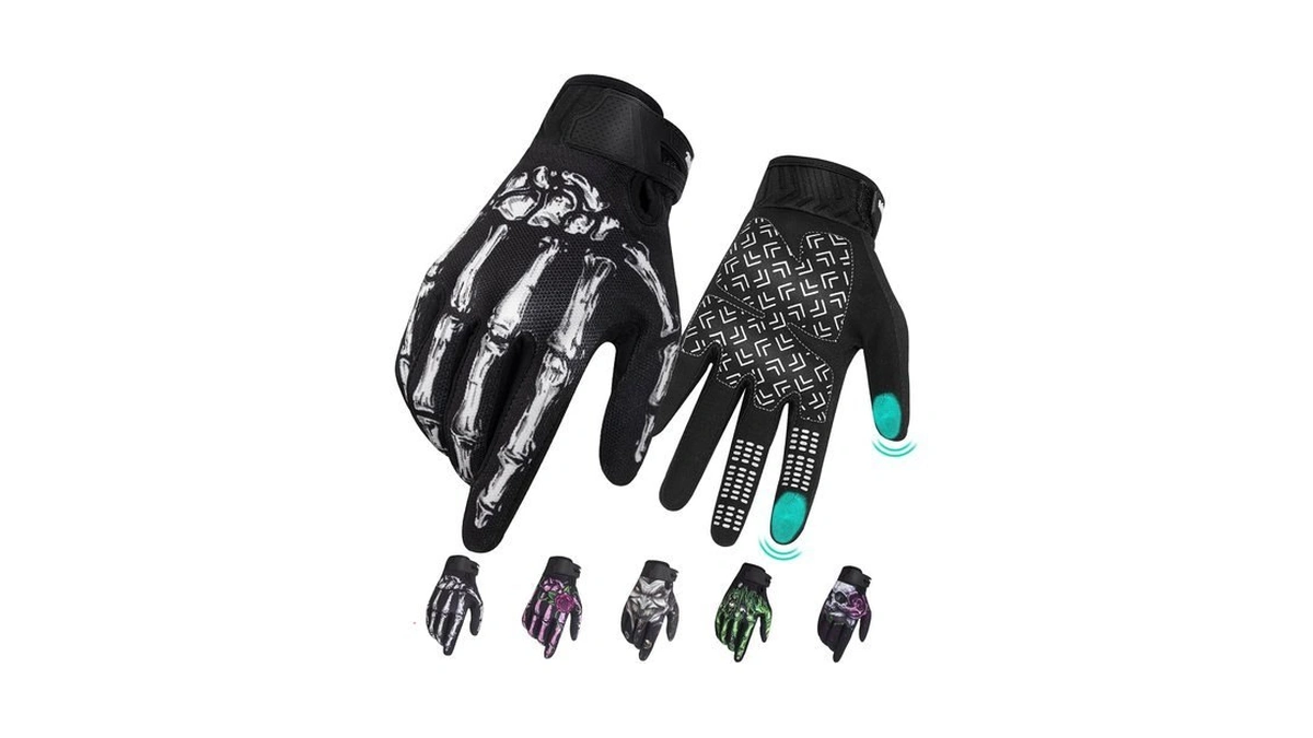 Rigwarl Motorcycle Gloves For Men And Women Touchscreen, Breathable Lightweight