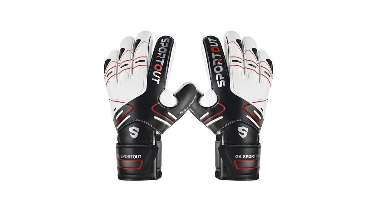 Sportout Youth&adult Goalie Goalkeeper Gloves,strong Grip For The Toughest Saves,