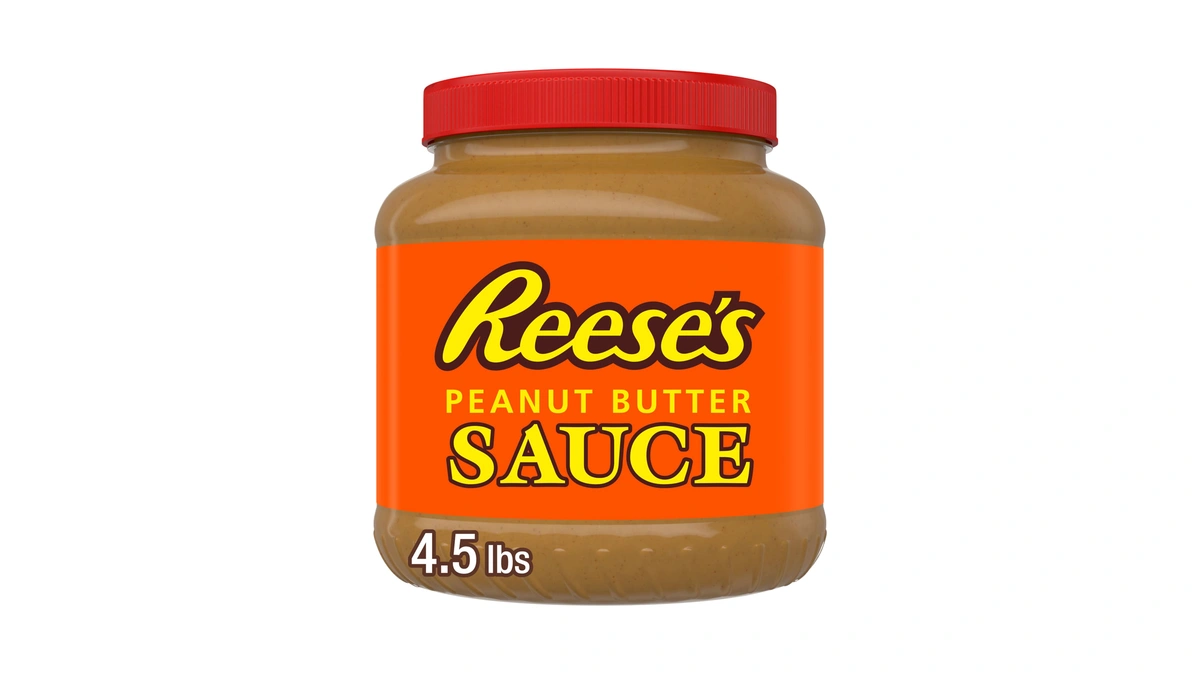 Reese's Peanut Butter Sauce Bulk Jar, 4.5 Lb