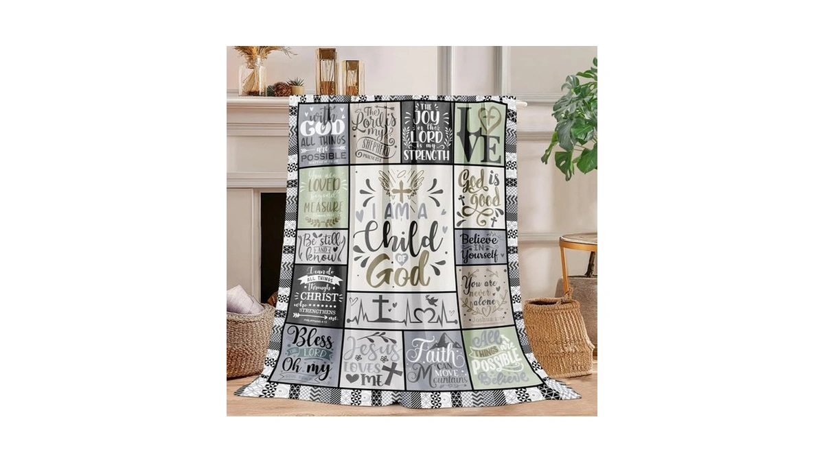 Christian Gifts For Women - Christian Blanket I Am A
