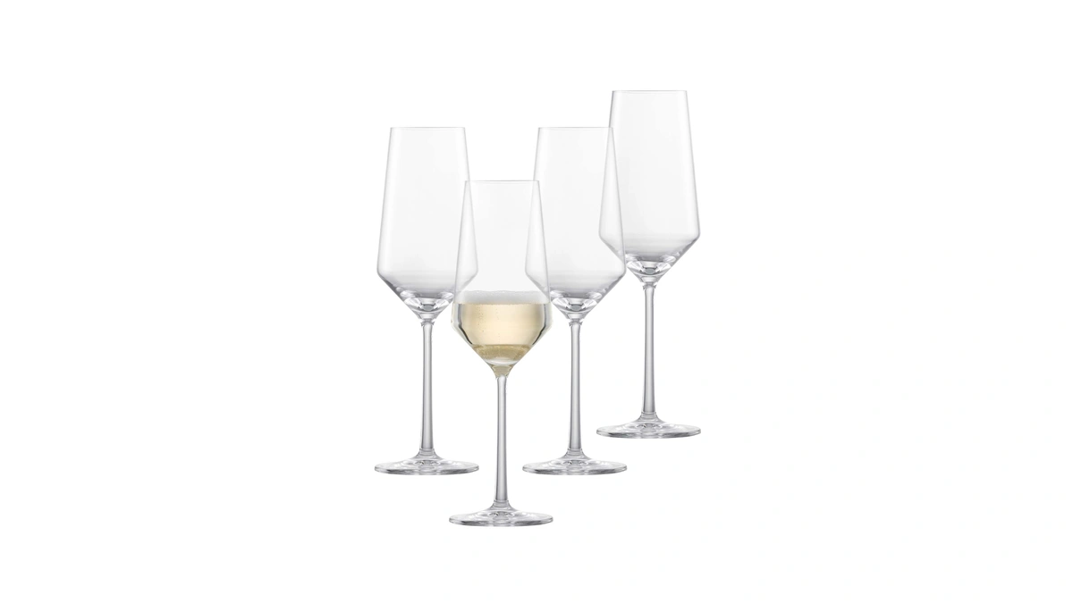 Zwiesel Glas Pure Champagne Glass (set Of 4), Champagne Flutes