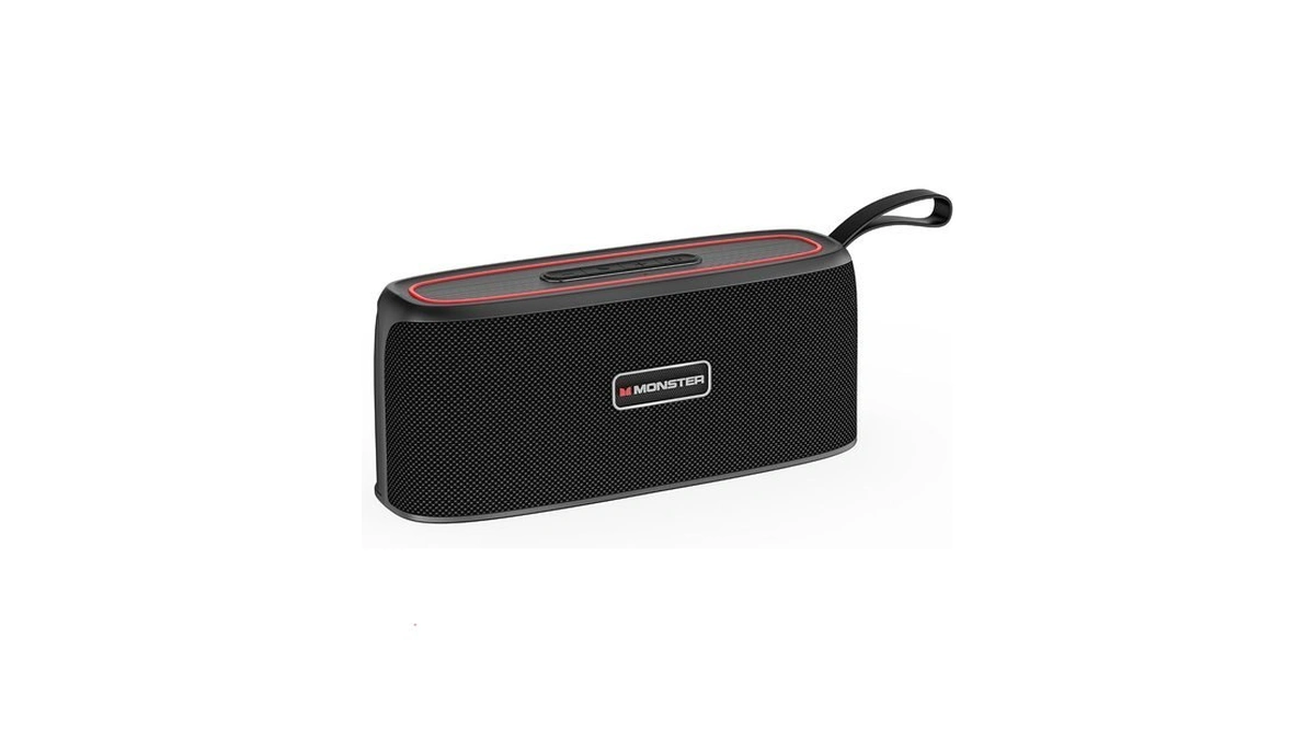 Monster Shock Portable Bluetooth Speaker, True Wireless Speaker, 30w Loud