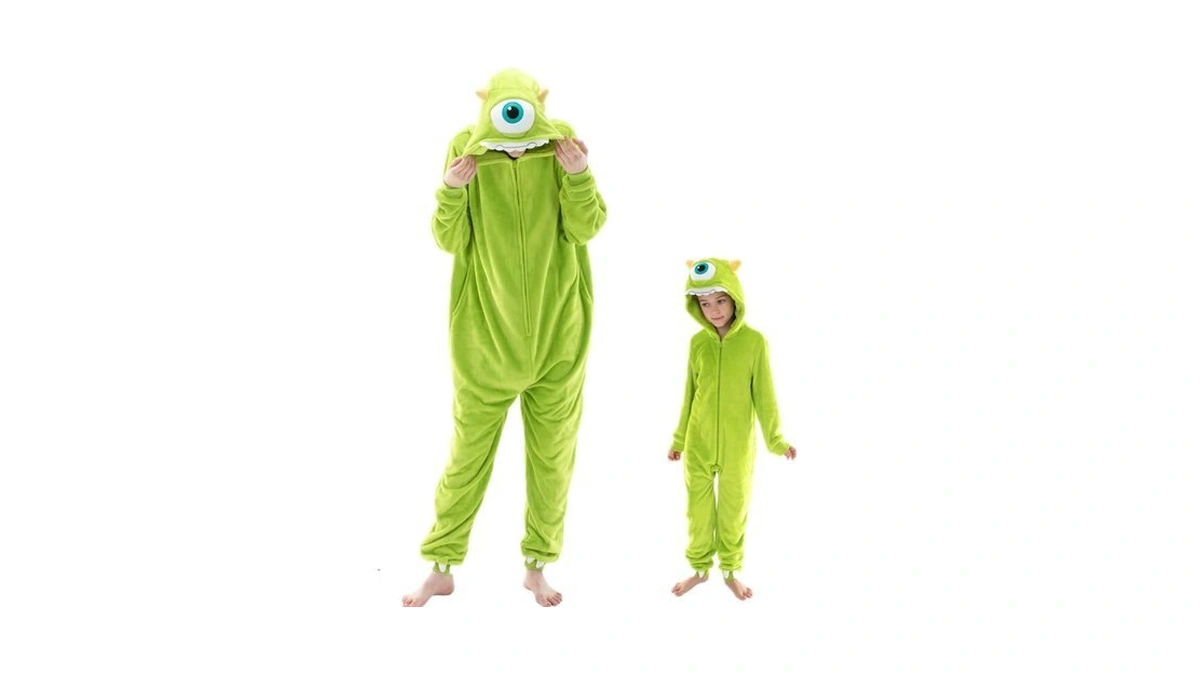 Cosusket Snug Fit Unisex Adult Onesie Pajamas, Flannel Cosplay Animal