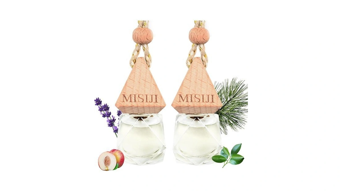 Misiji Hanging Car Air Freshener-peachnebula,long Lasting Fragrance Car Scents,car Decorations