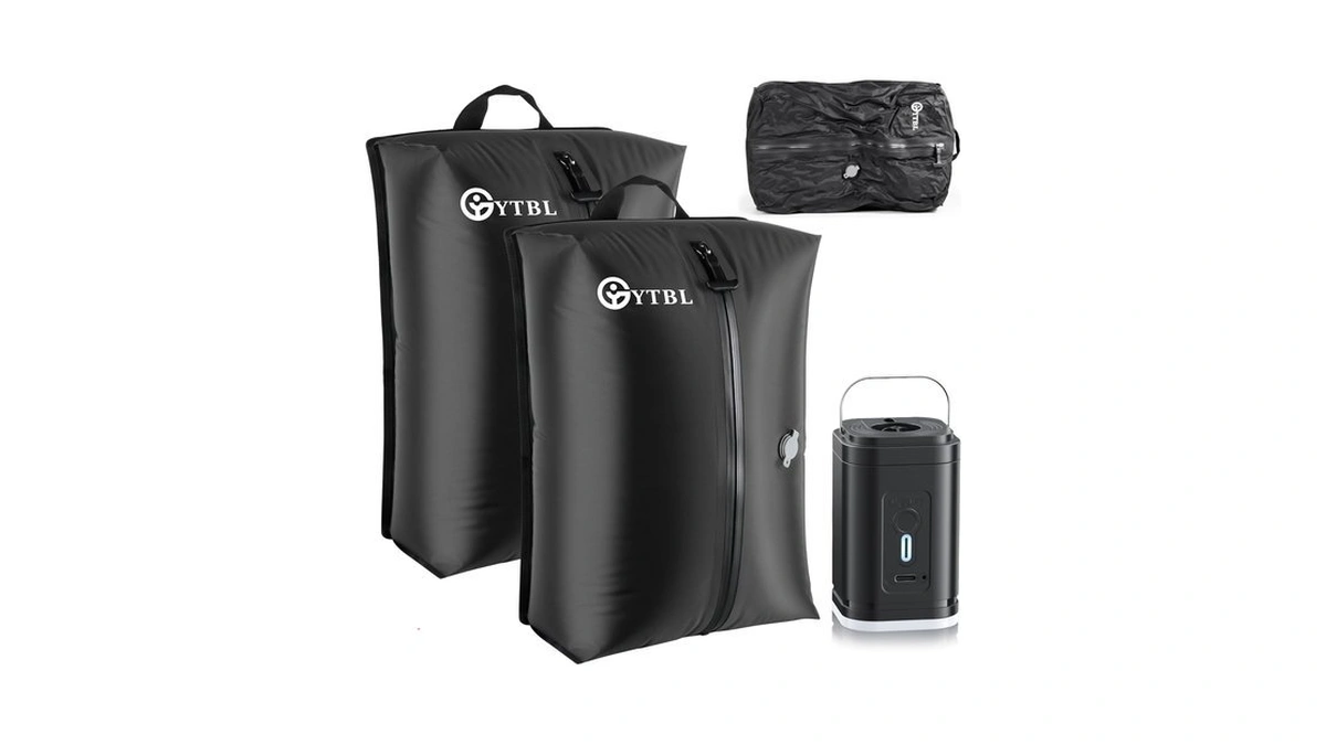 Gytbl Travel Vacuum Bags With Wireless Pump, High Compression Space