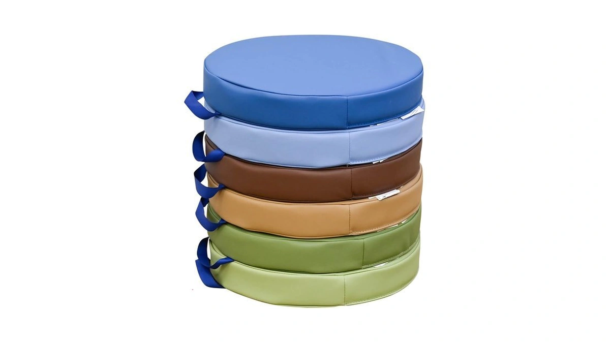 Children's Factory Round Floor Cushions For Classroom, Flexible Seating For