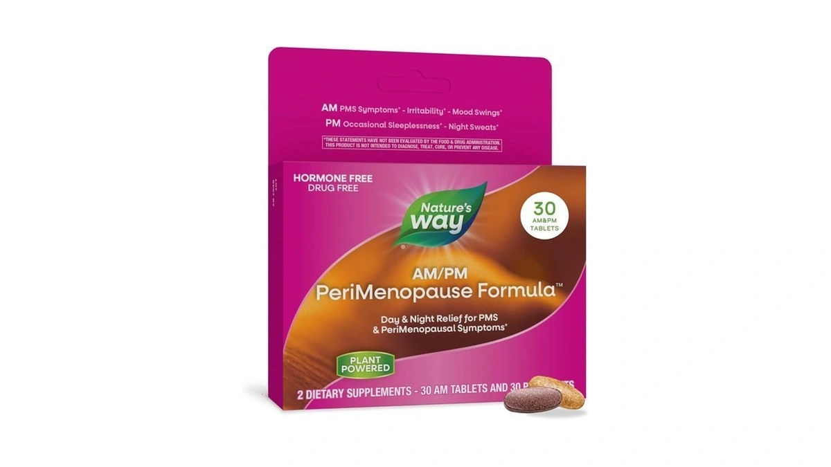 Nature's Way Am/pm Perimenopause Formula, Day And Night Support, 60