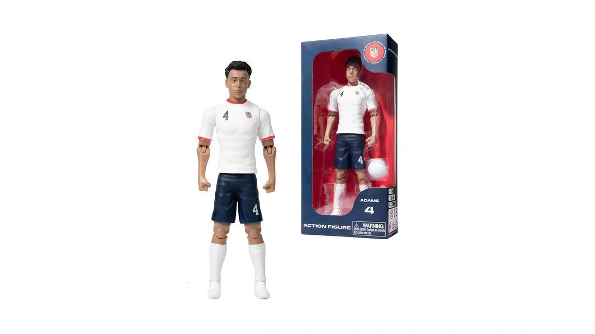 Sockers Banbo Toys Usmnt Tyler Adams 8" Collectible Soccer Action