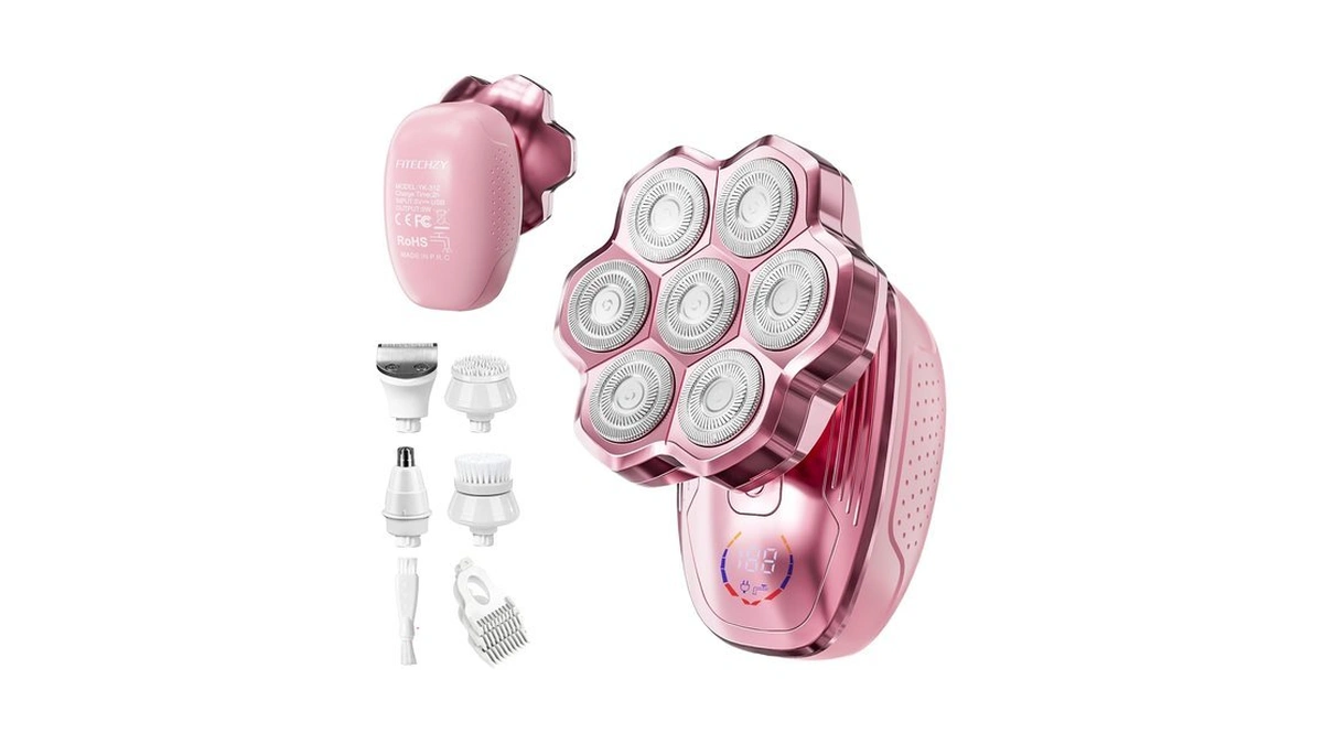 Electric Razors For Women Legs, 5-in-1 Electric Shaver For Women