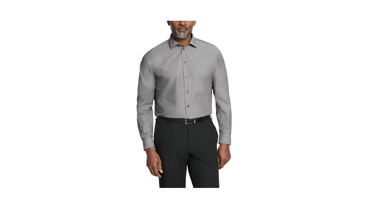 Unlisted By Kenneth Cole Mens Regular Fit Solid Dress Shirt,