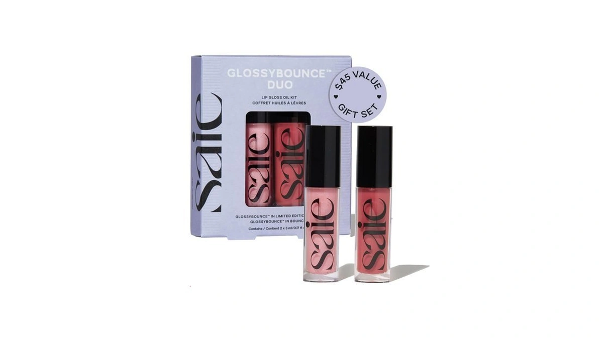 Saie Glossybounce High-shine Hydrating Lip Gloss Oil - Sheer Tinted