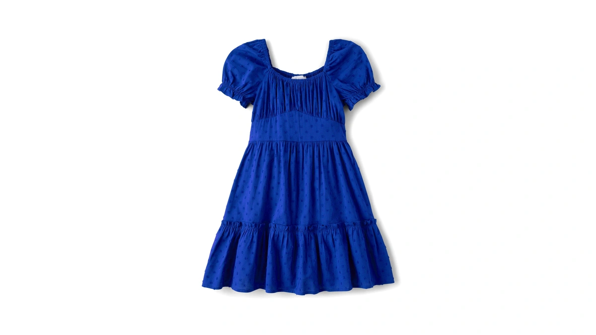 The Children's Place,girls,short Sleeve Dressy Dresses,renew Blue,medium