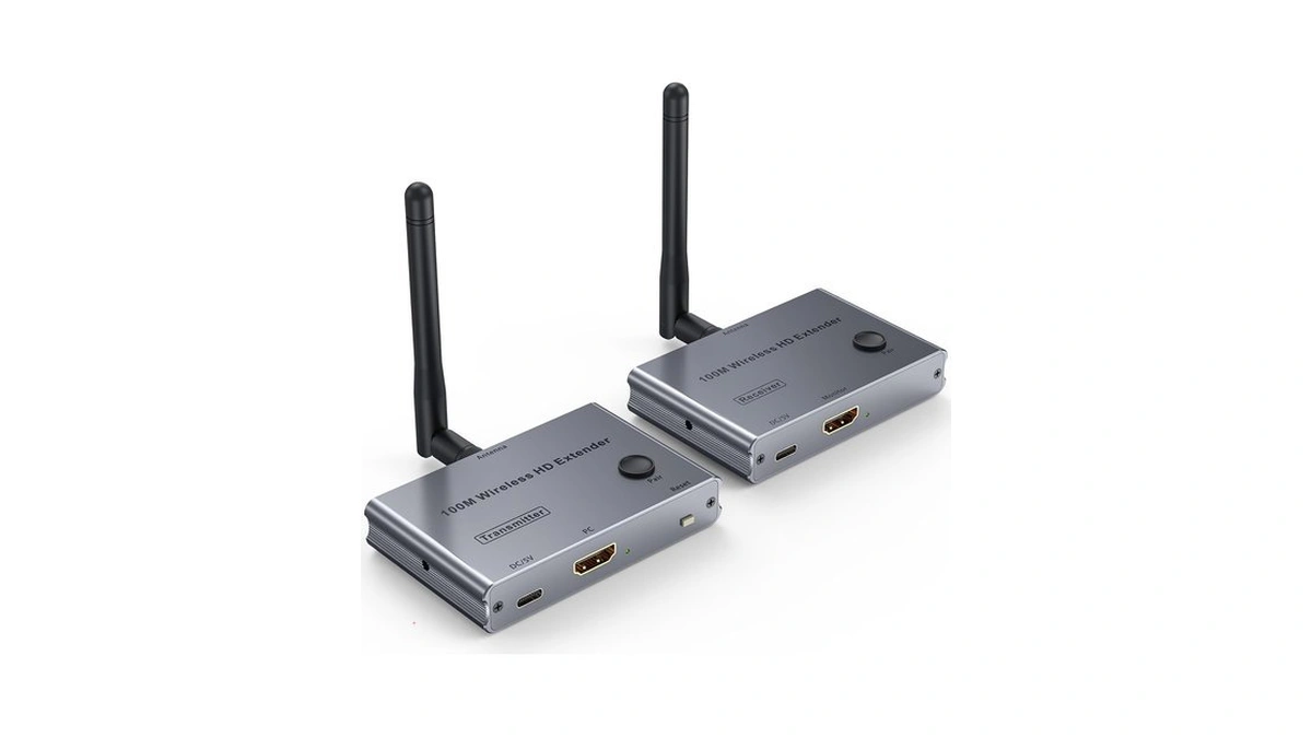 Wireless Hdmi Transmitter And Receiver 4k@30hz Hdmi Wireless Extender Kit