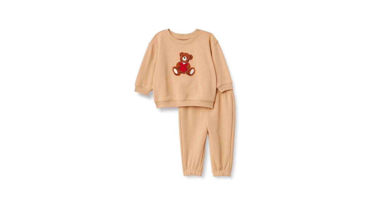 Amazon Essentials X Sofia Grainge Unisex Babies' Sweatshirt & Sweatpant
