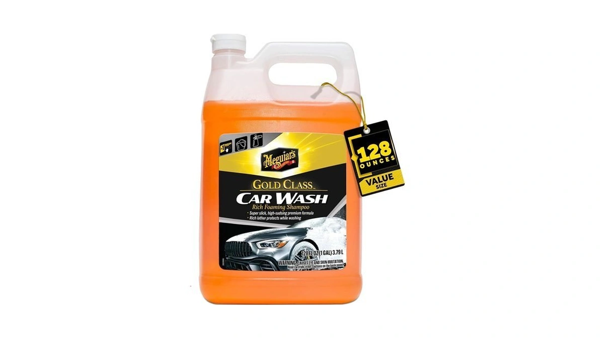 Meguiar's Gold Class Car Wash, 1 Gallon