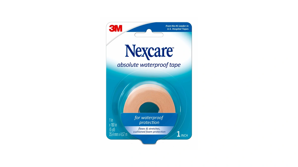 Nexcare Absolute Waterproof First Aid Tape, From The #1 Leader