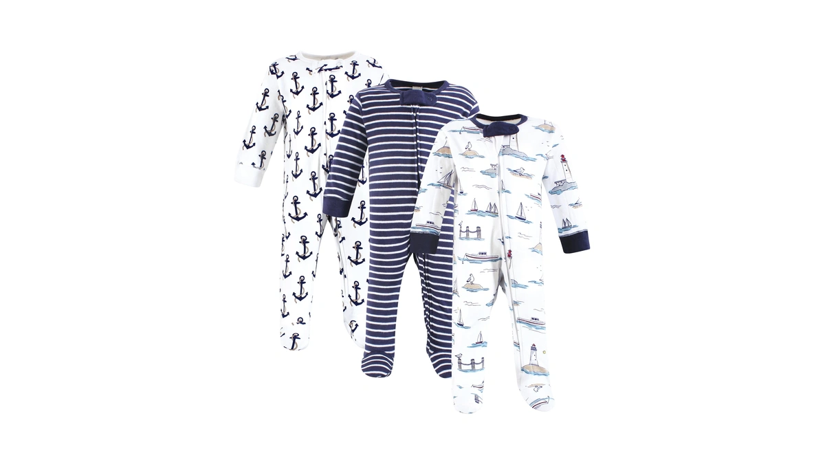 Touched By Nature Unisex Baby Organic Cotton Sleep And Play,
