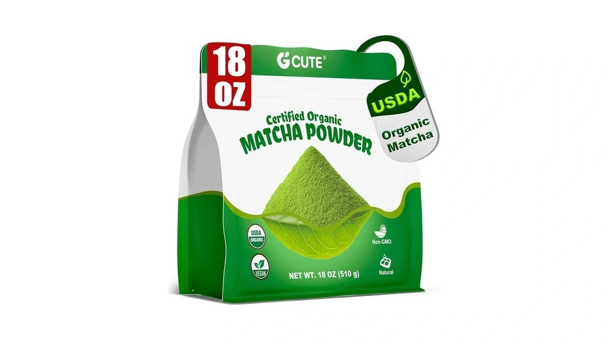 Organic Matcha Powder, 18 Oz | Natural Drinks Pure Tea