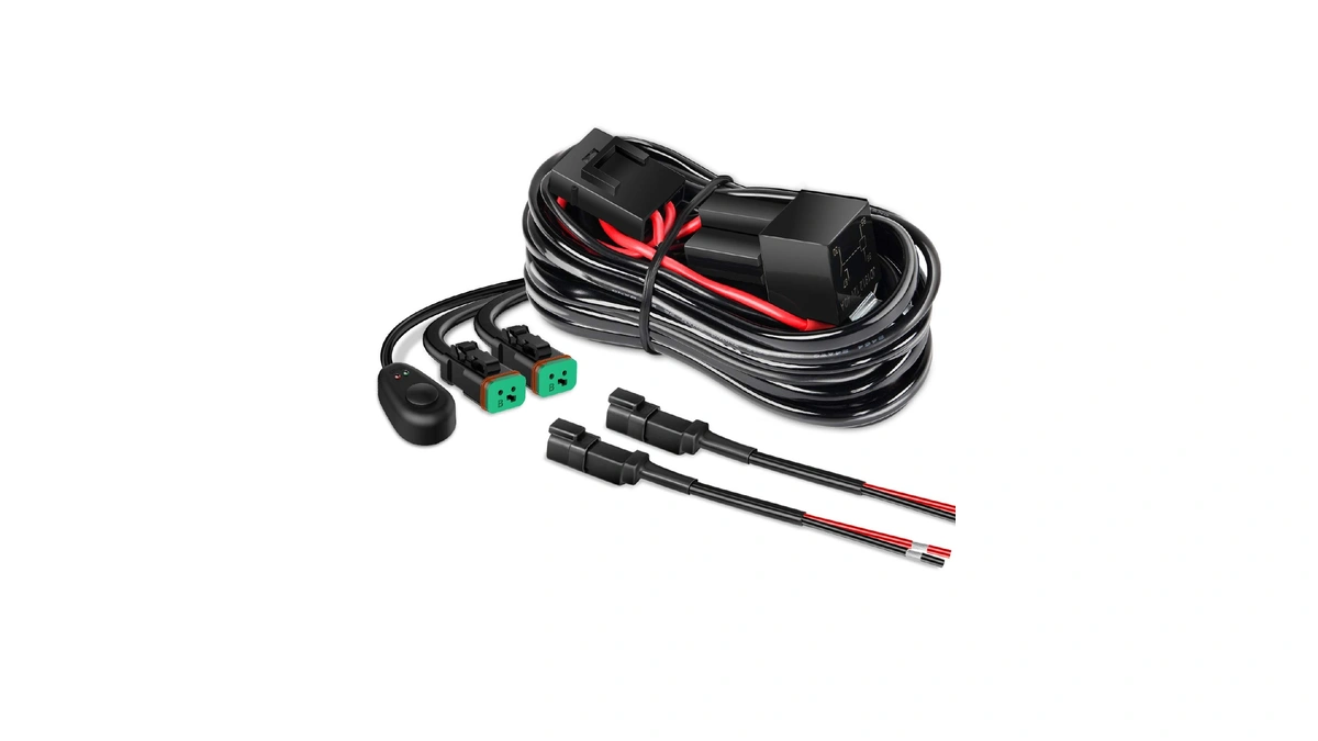 Nilight - 10036w 14awg 11.5 Feet Dt Connector Wiring Harness