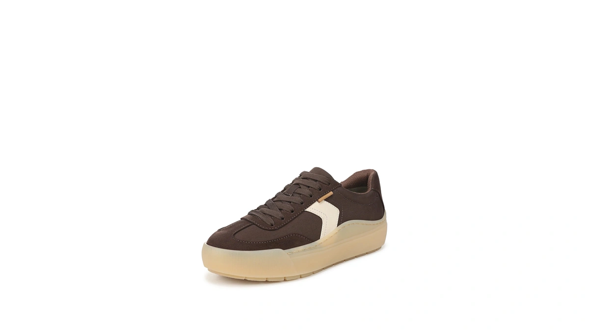 Dr. Scholl's Women's Time Off Win Sneaker Chocolate Brown 10