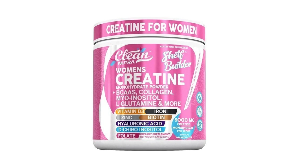 Creatine For Women | Creatine Monohydrate + Bcaa Powder Myo-inositol