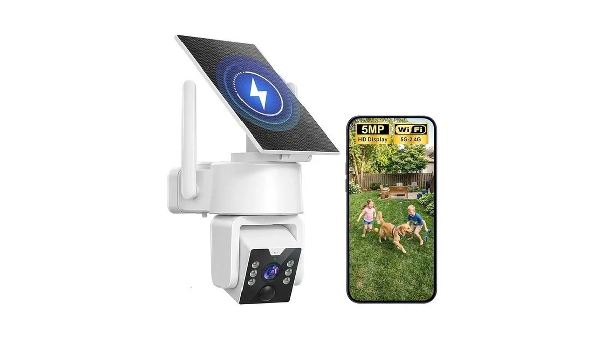 Security Cameras Wireless Outdoor 5g Wifi, Solar Outdoor Camera Wireless