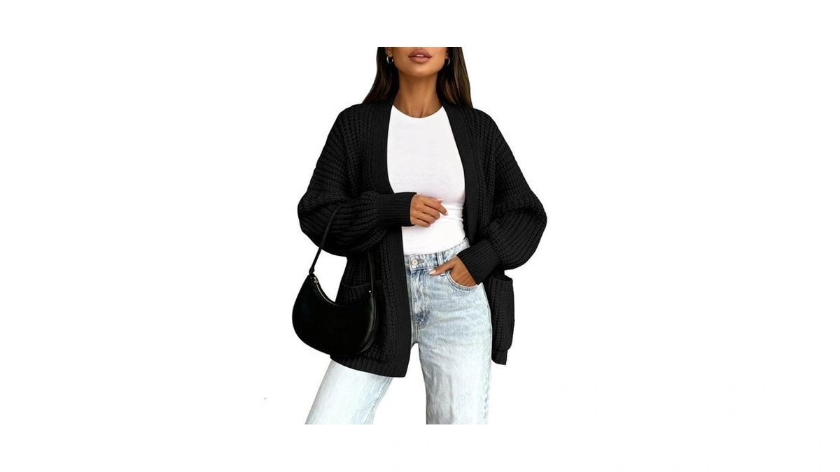 Btfbm Cardigan Sweaters For Women 2026 Fall Fashion Oversized Sweater