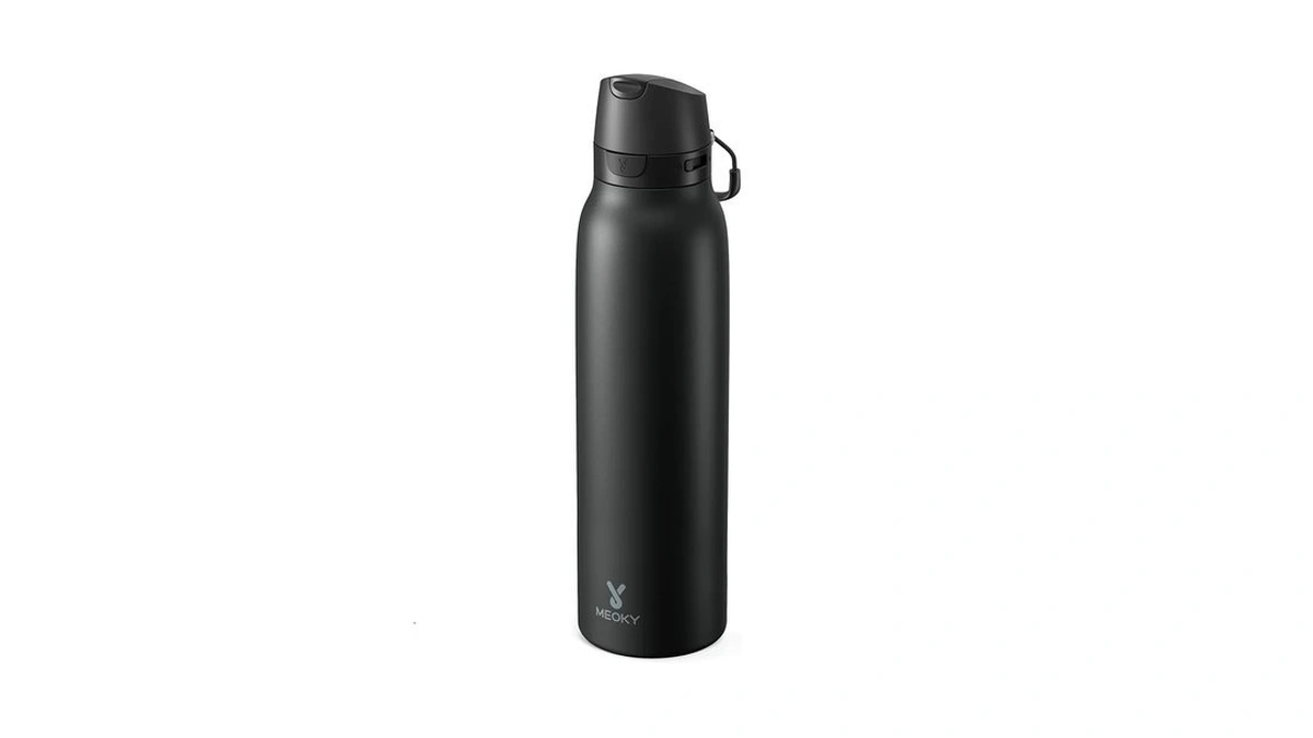 Meoky Slim Insulated Water Bottle -in- Lockin...